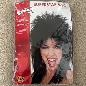 Super Star Wig. Rock and Roll Wig. Women wig.